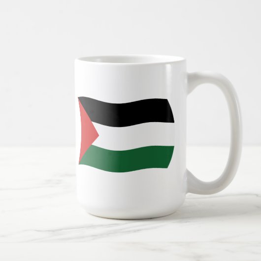 パレスチナ自治政府の旗マグカップ コーヒーマグカップ (右)