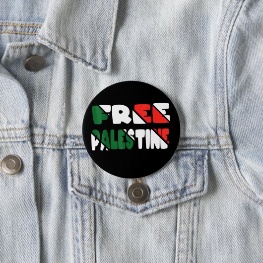 パレスチナ自由ガザ抵抗 缶バッジ (インサイチュ)