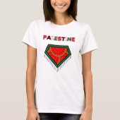 パレスチナ解放デモTシャツ - スイカTee Tシャツ (正面)