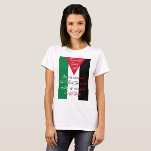 パレスチナ解放Tシャツ - ガザを救えTシャツ Tシャツ