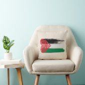 パレスチナ連帯 | 愛、正義、自由 クッション (椅子)