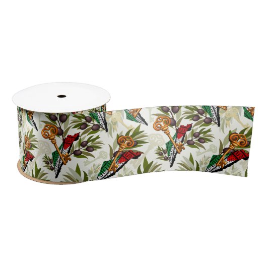 パレスチナ鍵の返還権の象徴 サテンリボン (リール)