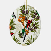 パレスチナ鍵の返還権の象徴 セラミックオーナメント (右)