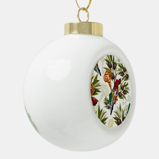 パレスチナ鍵の返還権の象徴 セラミックボールオーナメント (左)