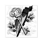 パレスチナ鍵の返還権の象徴 セルフインキングスタンプ (デザイン)