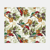 パレスチナ鍵の返還権の象徴 フリースブランケット (正面(横))