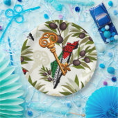 パレスチナ鍵の返還権の象徴 ペーパープレート (パーティー)