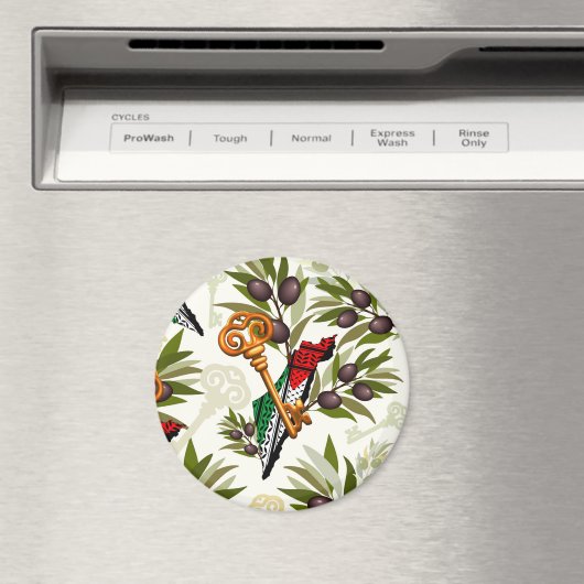 パレスチナ鍵の返還権の象徴 マグネット (インサイチュ (食洗機))