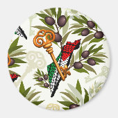 パレスチナ鍵の返還権の象徴 マグネット (正面)