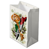 パレスチナ鍵の返還権の象徴 ミディアムペーパーバッグ (正面アングル)