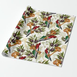 パレスチナ鍵の返還権の象徴 ラッピングペーパー