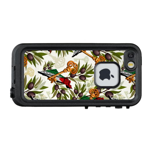 パレスチナ鍵の返還権の象徴 LifeProof iPhoneケース (裏面横)