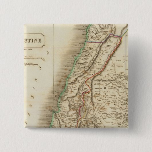 パレスチナ2 缶バッジ (正面)