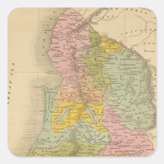 パレスチナ3 スクエアシール (正面)