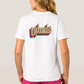 パレスチナ アラビア語 名前 カラフル  Tシャツ (裏面)