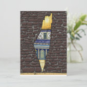 パレスチナ・エルサレム 招待状 (スタンド正面)