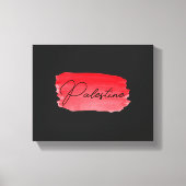 パレスチナ・ガザ無料 キャンバスプリント (正面)