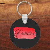 パレスチナ・ガザ無料 キーホルダー (正面)