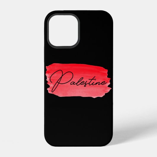 パレスチナ ガザ 自由 iPhoneケース (裏面)