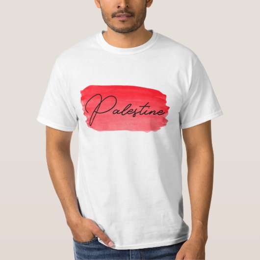 パレスチナ ガザ 自由 Tシャツ (正面)