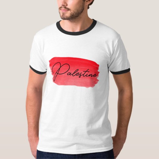 パレスチナ ガザ 自由 Tシャツ (正面)