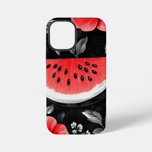 パレスチナ スイカ iPhoneケース (裏面)