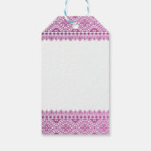 パレスチナ タトレーズ プリント ギフトタグ (裏面)