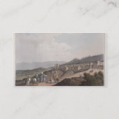 パレスチナ、主な部分の眺めのベスレヘム 名刺 (裏面)