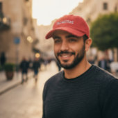 パレスチナ 刺繍入りキャップ