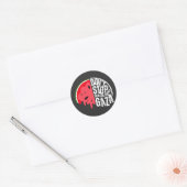 パレスティナのストップ話はやめろ ラウンドシール (封筒)