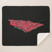 パレスティナの地図スイカ |無料のパレスチナ シェルパブランケット (正面(横))