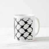 パレスティナケフィヤ コーヒーマグカップ (正面右)