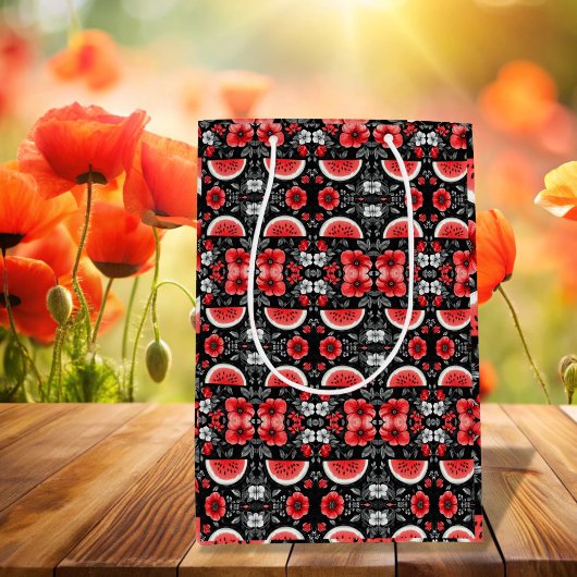 パレスティナスイカ ミディアムペーパーバッグ