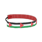 パレスティナスリップまたは滑ることスの旗を持つノンヘッドバンド アスレチックヘッドバンド (左)