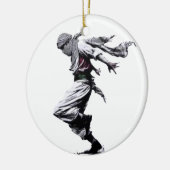 パレスティナダンスダブケ セラミックオーナメント (左)