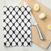 パレスティナハッタケフィエクフィヤフォーク(2パターン) キッチンタオル (四つ折り)