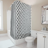 パレスティナハッタケフィエクフィヤフォーク(2パターン) シャワーカーテン (インサイチュ)