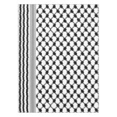 パレスティナハッタケフィエクフィヤフォーク(2パターン) テーブルクロス (正面)