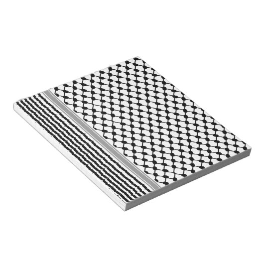 パレスティナハッタケフィエクフィヤフォーク(2パターン) ノートパッド (アングル)