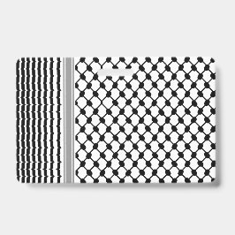 パレスティナハッタケフィエクフィヤフォーク（2パターン） バッジ