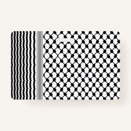 パレスティナハッタケフィエクフィヤフォーク（2パターン） バッジ