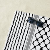 パレスティナハッタケフィエクフィヤフォーク(2パターン) ビーチタオル (インサイチュ)