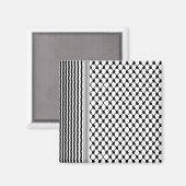 パレスティナハッタケフィエクフィヤフォーク(2パターン) マグネット (正面/裏面)