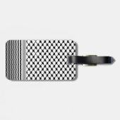 パレスティナハッタケフィエクフィヤフォーク(2パターン) ラゲッジタグ (裏面横)