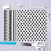 パレスティナハッタケフィエクフィヤフォーク(2パターン) 薄葉紙 (クラフト)