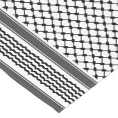 パレスティナハッタケフィエクフィヤフォーク(3パターン) ショートテーブルランナー (コーナー)