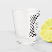 パレスティナハッタケフィエーありがとう結婚式の引き出物 ショットグラス (左)