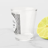 パレスティナハッタケフィエーありがとう結婚式の引き出物 ショットグラス (右)