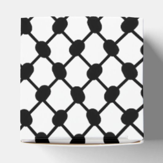 パレスティナハッタケフィエーありがとう結婚式の引き出物 フェイバーボックス (上部)