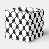 パレスティナハッタケフィエーありがとう結婚式の引き出物 フェイバーボックス (裏面サイド)